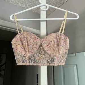 Showpo sparkly corset top